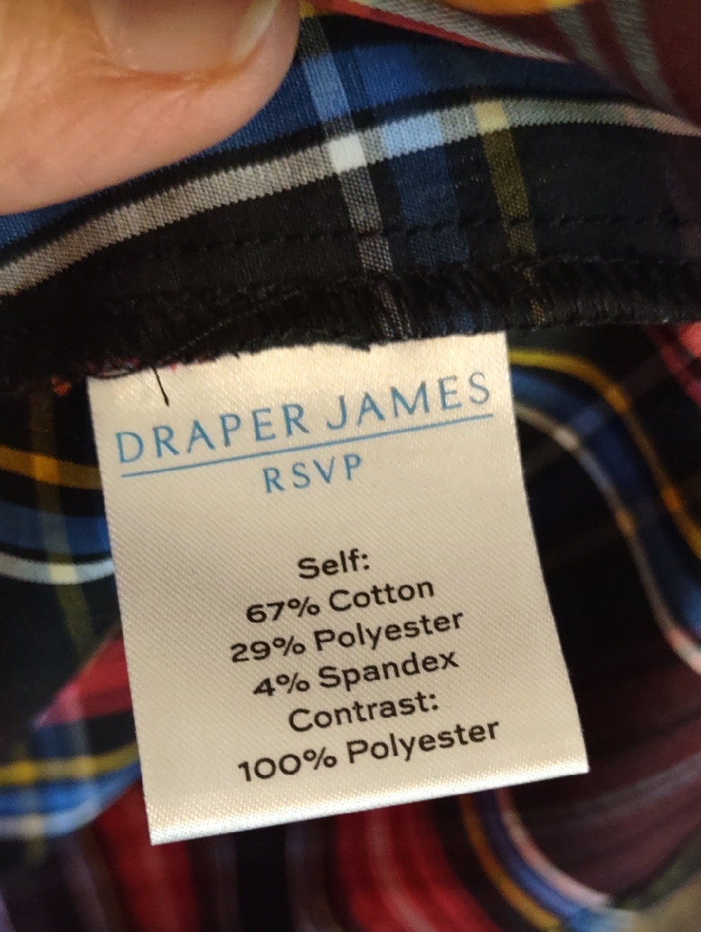 NWT Draper James RSVP plaid dress Christmas Party Back To School Size S Small - Picture 9 of 9